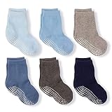 LA Active Kind & Baby Socken - Anti-Rutsch-Socken mit Noppen - Warm und kuschelig - Krabbelsocken für Babys, ABS-Stoppersocken für Jungen & Mädchen