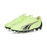 PUMA Ultra Play FG/AG Jr Fußballschuh, Fizzy Light Parisian Night Blue Glimmer, 34 EU