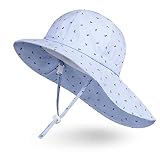 Ami&Li tots Baby Hut Nackenschutz Kinder Baumwolle Anti-UV UPF 50 Sonnenhut Mädchen Junge Säugling Kind Kleinkind