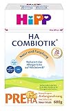 Hipp Milchnahrung, Pre HA Combiotik, 4er Pack (4 x 600 g)