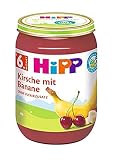 HiPP Kirsche mit Banane, 6er Pack (6 x 190 g)