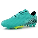 Hawkwell Unisex Kinder Fußballschuhe Trainingsschuhe, für Jungen und Mädchen Grün,EU 38