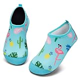 Kyopp Badeschuhe Kinder Wasserschuhe Mädchen Jungen Aqua Barfuss Non-Slip für Meer Schwimm Surf Strand Baby