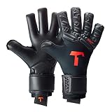 T1TAN Torwarthandschuhe Kinder Petrol Beast - Fussballhandschuhe für Kinder mit Innennaht für die Profis der Zukunft - Gr. 5