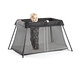 BABYBJÖRN Reisebett Light mit Spannbetttuch für Reisebett Light, Schwarz