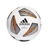 Adidas FS0372 TIRO LGE J350 Recreational Soccer Ball Boy's White/Black/Silver met./Team solar orange 4