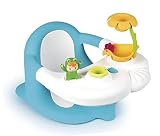 Smoby - Cotoons Badesitz – 2-in-1 – Aktivitätentablett verstellbar – Saugnäpfe enthalten – für Baby ab 6 Monaten – 110618