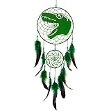 Basumee Kinder Traumfänger Dinosaurier Dreamcatcher Handgemachter Traumfänger fur Kinderzimmer Deko Party Geburtstagsgeschenk
