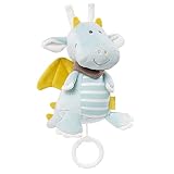 Fehn Mini-Spieluhr Drache – Kuscheltier & Einschlafhilfe für Babys