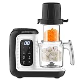 KOSTTE Babynahrungszubereiter, Multifunktions Babybrei Zubereiter, Schnelles Dampfgaren in 15 Minuten, Multifunktions Küchenmaschine für Babynahrung, BabyDampfgaren, Mixen