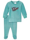 Schiesser Baby-Jungen Anzug 2-teilig Zweiteiliger Schlafanzug, Blau (Türkis 807), 62 (Herstellergröße: 062)