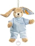 Steiff 237515 Hoppel Spieluhr 20 blau Hase