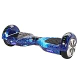Robway W1 Hoverboard - Das Original - Samsung Marken Akku - Self Balance - 22 Farben - Bluetooth - ? x ??? Watt Motoren - App - Led (Space Blau)