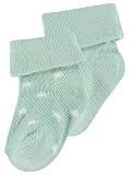 Noppies Unisex Baby U 2 Pck Levi Stars Socken, Grey Mint, 0-3 Monate EU