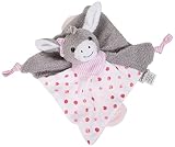 Sterntaler Baby Mädchen Schmusetuch Baby EMMI GIRL - Schnuffeltuch Baby Erstausstattung - Baby Spielzeug 0 Monate - auch als Baby Geschenk - Rosa 26cm