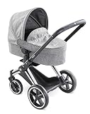 Corolle 9000140770 - Mon Grand Poupon Cybex Puppenwagen, für 36-42cm Puppen, Buggy, 3in1, faltbar, Puppenspielzeug, Puppenmama, ab 3 Jahren