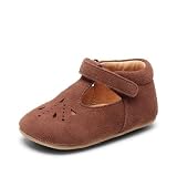 Bisgaard Bloom, Baby Mädchen Krabbelschuhe, Braun (18 Plume), 20 EU (4 Child UK)