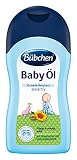 Bübchen Baby Öl, sensitives Körperöl für zarte Babyhaut, mit Sheabutter und Sonnenblumenöl, Menge: 1 x 400 ml