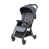 Maxi-Cosi Diza, Buggy mit Liegeposition, klein zusammenklappbar, nutzbar Ab 6 Monate bis ca. 4 Jahre (Max. 15 kg), Kompakter Kinderbuggy inkl. Regenschutz & großem Einkaufskorb, Brave Graphite
