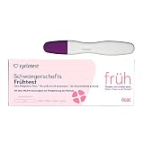 cyclotest Früh-Schwangerschaftstest SS-Test 10miU/ml ß hCG Test SSW Test Früh-Test zur frühen Erkennung einer Schwangerschaft  99,9% Genauigkeit