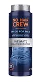 NO HAIR CREW Dry & Fresh Intimpuder – Premium talkumfreier Körperpuder für den Intimbereich – für ein trockenes frisches Hautgefühl, für Männer, 100 g.