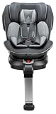 Osann Eno360 SL Kinderautositz mit Standfuß Gruppe 0+/1/2/3 (0-36 Kg) Reboarder - Dark Grey Melange