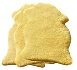 Baby Lammfell geschoren medizinisch ökologisch gegerbt versch. Größen (ca. 80-90 cm)