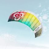 Skymonkey Airtwister 2.3 Lenkmatte mit Flugschlaufen 'Ready 2 Fly' - Spannweite: 230 cm, Rainbow
