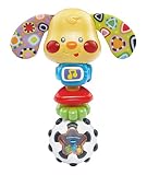VTech Baby Wauwau-Rassel – Babyrassel im Hündchen-Design mit lustigen Sätzen, Musik und Lichteffekten – Für Babys von 3-24 Monaten