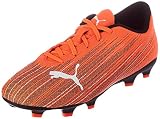 PUMA Unisex-Kinder Ultra 4.1 fg/ag jr Fußballschuh, Shocking Orange Black, 38 EU