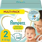 Pampers Premium Protection New Baby Gr.2 Mini 3-6kg MonatsBox