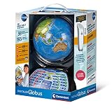 Clementoni 59184 Galileo Science – Digitaler Globus, sprechende Weltkugel mit interessanten Fakten, Infos zu Wetter & Ortszeiten, ideal als Geschenk, Lernspielzeug für Kinder ab 7 Jahren