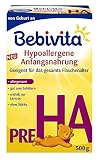 Bebivita PRE Hypoallergene Anfangsmilch, 4er Pack (4 x 500 g)