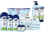Bübchen Babypflege-Starterset 7 teiliges Pflegeset für Neugeborene mit praktischer Tasche, 1er Pack (7 Produkte)
