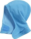 Playshoes Unisex Kinder Fleece-Schalmütze mit Klettverschluß 421980, 23 - Aquablau, 47/49cm