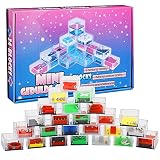 24 Stück Geduldsspiele Mini Denkspiel Lernspielzeug,Kindergeburtstag Geduldsspiel,3D Geduldsspiele ​Mini Denkspiel,Geschicklichkeitsspiel für Kinder und Erwachsene,Geschenk für Weihnachten