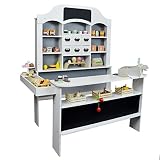 Roba Kaufladen Pepperpot aus Holz - Kinderkaufladen/Kaufmannsladen für Kinder/Marktstand