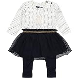 DIRKJE Baby - Mädchen Dirke Kleid, Dark Blue, 6 Monate EU