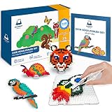 HELDENGUT® geliebtes Mega Bügelperlen Set mit 15 Farben [10.000 Midi Bügelperlen 5mm] - Bugelperlenset inkl. 3x Bügelperlen Platten & Vorlagen - Steckperlen Geschenk für Jungen & Mädchen