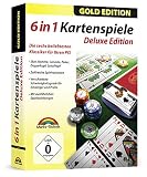 Kartenspiele Box Gold Edition - Skat, Poker, Doppelkopf, Schafkopf, Rommé, Canasta