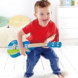 Hape E0317, Kinder-Ukulele aus Holz, blau, Blue