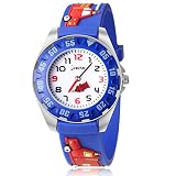 Kinder Uhr, Armbanduhr für Kinder Jungen und Mädchen, 30M wasserdichte Analog Quarzuhr, 3D Cute Cartoon Uhr, Digitale Kinderuhr, Teaching Handgelenk Uhren mit Silikon Armband, Kids Watch.