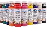 Fingermalfarbe 10er Set je 250ml Farbe Fingermalfarbe vom Hersteller € 9,96/L