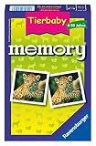Ravensburger 23013 - Tierbaby Memory, der Spieleklassiker für Tierfans, Merkspiel für 2-8 Spieler ab 4 Jahren