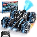 Dislocati Ferngesteuertes Auto, Kinder Spielzeug ab 6 7 8 9 10 11 12 Jahre Junge Mädchen Drift Ferngesteuertes Auto Kinder RC Stunt Auto Geschenke Jungen 6-12 Jahre Draußen Outdoor Spielzeug RC Car
