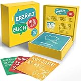 Erzählt euch mehr Kids - Gesprächskarten Kinder ab 6 Jahre, Kommunikationsspiel für Familie, Fragespiel mit 75 Karten, Kartenspiel für Gespräche, Gefühle, Fantasie und Austausch von Simon & Jan