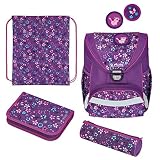 Herlitz 50026807 Schulranzen UltraLight Plus Flowers , 1 Stück, 36 x 28 x 21 cm
