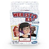 Hasbro E7588GC0 Wer ist es? Kartenspiel für Kinder ab 5 Jahren, Ratespiel für 2 Spieler