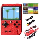 Handheld-Spielkonsole, 400 klassische FC-Spielekonsolen, Mini-Retro-Spielkonsolen, Unterstützung für zwei Spieler, 7,1 cm (2,8 Zoll) Farbbildschirm, Geschenk für Kinder und Erwachsene