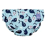 Bambino Mio Wiederverwendbare Schwimmwindel (6-12 Monate) WALFISCH | Strandbekleidung für Babys und Kleinkinder, leichte Badebekleidung, bequeme Passform, für Jungen und Mädchen